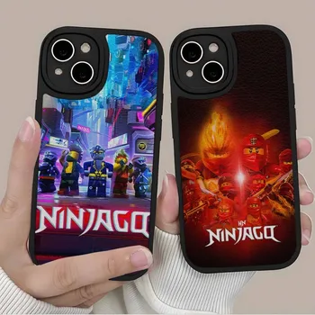 N-Ninjago-Igra-BOY Telefon Primeru Jagnječje Za Iphone 14 Pro Max11 13 12 Mini X Xr Xs 7 8 Puls Se Silikona Zadnji Pokrovček