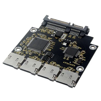 2X 2.5 Inch 4 TF, Da SATA Adapter Card, Self-Made SSD ssd Za Micro-SD Do SATA Skupine RAID Card
