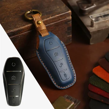 Avto Ključ Zajema Smart Remote Key Primeru za BYD Tang DM 2018 Tipko Vrečko Auto Dodatki Keychain Keyring Ključ Zajema