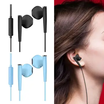 Žična Slušalka Vročino Kakovost Zvoka Občutljive Ergonomska 3,5 mm Žično Super Bass V ušesu, Slušalka Z Mikrofonom Za to, Šport