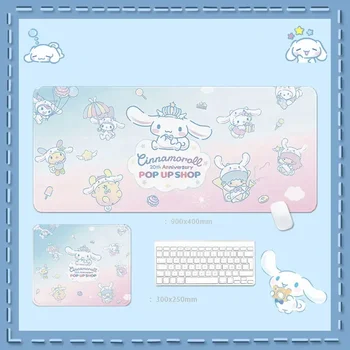 Srčkan Mouse Pad Prevelik Anime MousePad Risanka E-Športne Igre Za Tipkovnico Pad Gaming Kawaii Desk Pad Namizno Dekoracijo Miško Mat