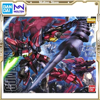 BANDAI Original MG 1/100 GUNDAM EPYON EW VER Gundam Wing Gunpla Model KitAssembly/Montaža Anime Dejanje Slika