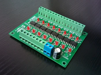 8-channel 8-channel high-speed optocoupler PLC signal pretvorbo odbor različno, da zbiralec DST-1R8P-Y