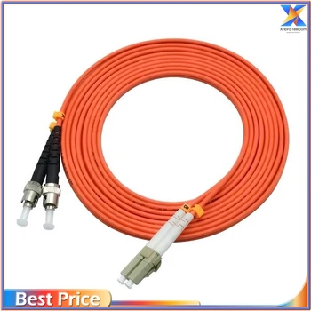 LC/UPC-ST/UPC Duplex Multimode Fiber Optic Patch Kabel, 2,5 mm, 125 mm, OM1, Dolžina 1 m, 2m, 3M, 5m, 10m