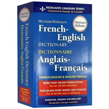 Merriam Webster ' s francosko angleški Slovar Wordpower izvirnem Jeziku Učnih Knjig