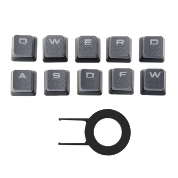 10Pcs RGB Mehanske Tipkovnice Keycaps za Corsair K70 RGB K95 K90 K63 za