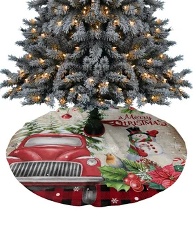 Snežak Poinsettia Tovornjak Božično Drevo Krilo Božič Okraski za Dom Dobave Krog Božično Drevo Krila Osnovno Kritje