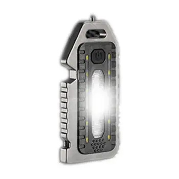 Mini Led Svetilka Nepremočljiva Prenosni Led Luči Keychain USB Polnilne Nepremočljiva Mini Delovne Luči Za Pohodništvo Popravilo Avtomobila
