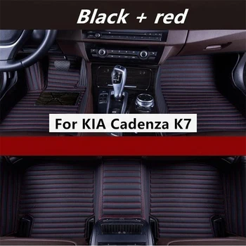 Prečni zrn po Meri Avtomobila, predpražnike Za leto 2015 Let KIA Cadenza K7 Stopala Coche Oprema Preproge