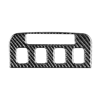 Trajno Ogljikovih Vlaken Notranjost Sedeži Ogrevani Gumb Kritje Trim za Lexus GS300/350/450h/460 Enostavno Namestitev Zaščito Vašega Sedežev