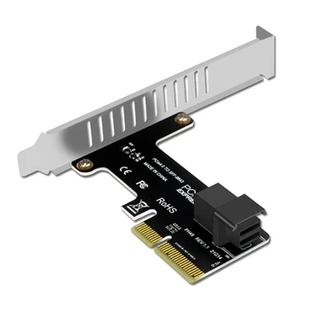 Pcie Širitev Riser Card U. 2 Port Card Za Nvme SSD Pretvornik Trdi Disk Expansion Card Za Namizje