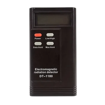 DT-1180 Digitalni LCD Zaslon High Low Frequency Elektromagnetna Sevanja Detektorji Detecte Življenje Okoljske EMF Meter Dozimeter