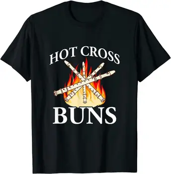 Hot Cross Buns Oblačila T-Shirt Velikost M-5XL