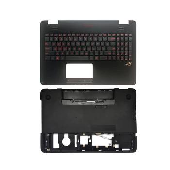 NAS osvetljen laptop tipkovnici za Asus G551 G551J G551JK G551JM G551JW G551JX G551VW G551V podpori za dlani Zgornjega primera/Dnu primeru zajema