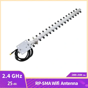 25dbi 2,4 GHz WiFi Antena Yagi Directional Lahke Zlitine, RP-SMA WIFI Zunanjo Anteno