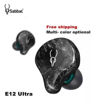 Sabbat E12 Ultra Brezžične Slušalke Bluetooth Slušalke HiFi Stereo IPX5 Športne Slušalke TWS BT 5.2 Aptx Slušalke