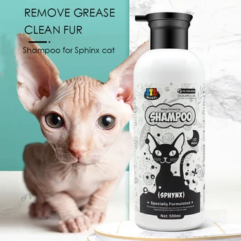 Kanadski Sfinga Mačka Šampon Body Wash Hišnih Mačk Hairless Mačka Posebno Telo Pranje, Olje Nadzor Olje 500 ml