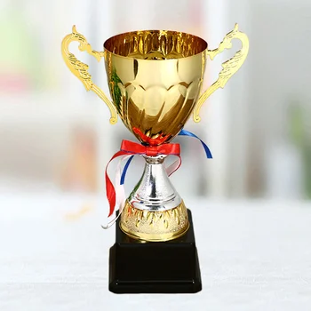 Zlato priznanje Trofeje Kovinski Trophy Skodelice Prvem Mestu Spominek Nagrado, Nagrade, Darila za Športne Turnirje Šoli Nagradne Igre Nagrade