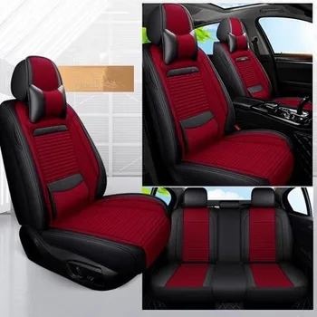 Visoke kakovosti! Celoten sklop avtomobilskih sedežnih prevlek za Nissan X-trail, 2024-2022 5 sedežev trpežna dihanje eko sedežne blazine za Xtrail 2023