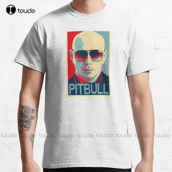 Edinstven - Pitbull Klasičnih T-Shirt Pitbull Pevka Baseball Majica Ženske Po Meri Aldult Teen Unisex Digitalni Tisk Tee Srajce Nova