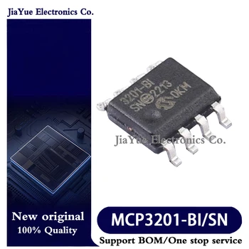5PCS 100%NOVIH MCP3201-BI/SN SOP-8 Analogno-digitalne pretvorbe čip ADC