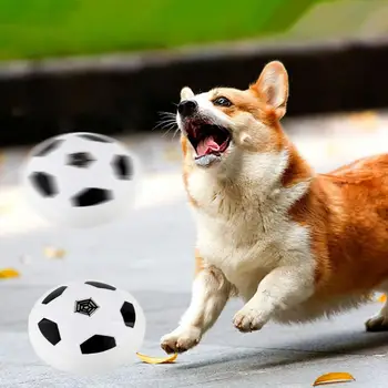Aktivno Drsne Disk za Pse Zanimivo Nogometno Žogo Igrače za hišne živali, Vznemirljivo Nogometno Žogo Igrače z Učinki Pes Igrača za Aktivno Gliding