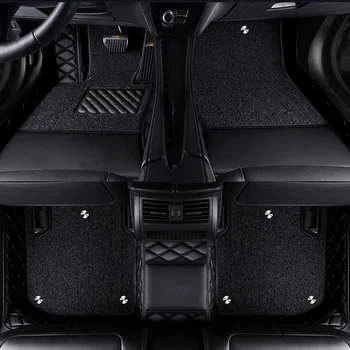 Po meri Avtomobila, predpražnike za MINI F55 F56 4 Vrata 2014-2022 Notranje zadeve Podrobnosti Avto Oprema Dvojni kabini Izmenljive
